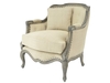 Galloway Upholstered Occasional Chair with Wood Frame