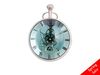 Jumbo Nickel Bulbous Clock