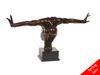 Olympic Man Outstretched Arms Statue