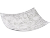 Stratos White Marble Effect Square Platter - Small