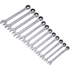 Blue Spot Tools 12 Piece Metric Ratchet Combination Spanner Set