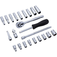 Blue Spot Tools Blue Spot 24 Piece 1/4" Metric Socket Set (4-13mm)
