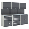 Bott Bott Cubio Modular Workshop with 6 Units - Anthracite