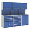 Bott Bott Cubio Modular Workshop with 6 Units - Blue