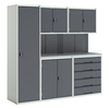 Bott Bott Verso Modular Workshop with 5 Units - Anthracite