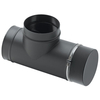Clarke 90° Tee with Soot Box Flue Pipe 5"
