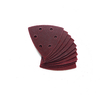 Clarke Clarke 10 Pack of 90mm Delta Triangle Hook and Loop Sanding Sheets – 80 Grit