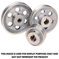 Clarke CLARKE 140mm Twin "A" Section V-Belt Pulley (28/8mm)