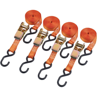 Clarke Clarke CHT758 4.5m Heavy Duty Ratcheting Tie Down (Pack Of Four)