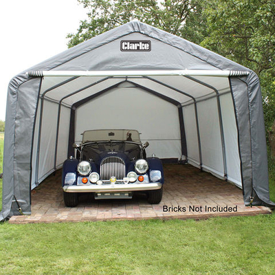 Clarke Clarke CIG1220 - Heavy
Duty Garage/Workshop - Grey
(6.1x3.7x2.5m)