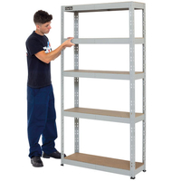 Clarke Clarke CSL5265/30LG Heavy Duty Boltless Shelving (Light Grey)