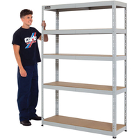 Clarke Clarke CSL5265/40LG Heavy Duty Boltless Shelving (Grey)
