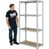 Clarke Clarke CSM4200/40LG Heavy Duty Boltless Shelving (Light Grey)