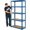 Clarke Clarke CSM5100BL 100kg Boltless Shelving (Blue)