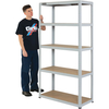Clarke Clarke CSM5100LG 100kg Boltless Shelving (Light Grey)