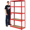 Clarke Clarke CSM5100RP 100kg Boltless Shelving (Red)