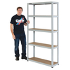 Clarke Clarke CSR5175/30LG Heavy Duty Boltless Shelving (Grey)