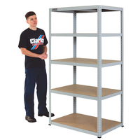Clarke Clarke CSR5175/60LG Heavy Duty Boltless Shelving (Grey)