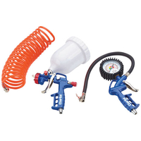 Clarke Clarke KIT700 3 Piece Air Tool Kit With Gravity Fed Spray Gun