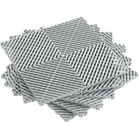 Clarke Clarke MFG1 Grey PP Modular Tiles 400x400mm (Set of 6)