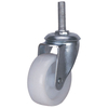 Clarke Clarke ML420W-A 100mm White Nylon Threaded Stem Swivel Castor