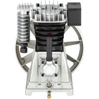 Clarke Clarke NH75A Twin Cylinder 7.5HP Air Compressor Pump (Silver)