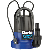 Clarke Clarke PSP105 1½" 250W 100Lpm 6m Head Puddle Pump With Auto Sensor (230V)