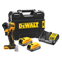 DeWalt DeWalt DCF850E2T-GB XR BL 205Nm Ultra Compact Impact Driver Kit with 2x18V Powerstack Batteries