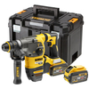 DeWalt XR FLEXVOLT DeWalt DCH334X2-GB 54V XR FLEXVOLT SDS+ Quick Release 3 Hammer Drill with 2x 9Ah Li-Ion Batteries