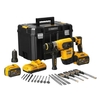 DeWalt XR FLEXVOLT DeWalt DCH417X2-GB 54V XR Flexvolt 4kg/32mm SDS-Plus Multi Drill with 2 x 9Ah Batteries