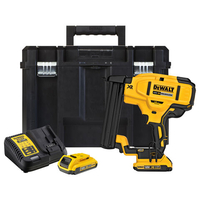 DeWalt XR FLEXVOLT DeWalt DCN681D2-GB 18V XR Li-Ion Brushless 18Ga Narrow Crown Stapler with 2 x 2Ah Batteries