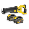 DeWalt XR FlexVolt DeWalt XR Flexvolt DCS388N 54V Reciprocating Saw with 2x6.0Ah Batteries