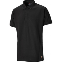 Dickies Dickies Two Tone Polo Shirt (Black/Black) - Large
