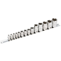 Draper Draper BDH14TX Expert 14 Piece Set of TX-STAR Sockets