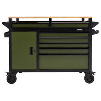 Draper Draper BUNKER® 08269 14 Drawer 48" Multi-Functional Workbench Roller Tool Cabinet - Green