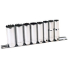 Draper Draper D8M Expert 10 Piece 3/8" Sq.Dr. Hi Torq Bi-Hexagon Deep Socket Set