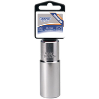 Draper Draper HT-MM Expert 18mm 1/2" Sq. Dr. Deep Hi-Torq 12 Point Socket