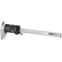 Draper Draper PVC150D/B 0-150mm/0-6" Digital Caliper