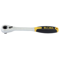 Elora Elora 770-L1D 1/2" Square Drive Soft Grip Reversible Ratchet