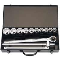 Elora Elora 770-S10-MZ 13 Piece 3/4" Sq. Dr. Metric Socket Set
