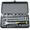 Elora Elora 870 JMU 18 Piece 3/8" Sq. Dr. Metric Socket Set