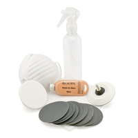 Flexipads Flexipads GP202 3"/75mm Glass Polishing Kit For Medium Scratches