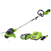 Greenworks 40V Greenworks GWG40LTK2 40V Line Trimmer with 2Ah Battery & Charger