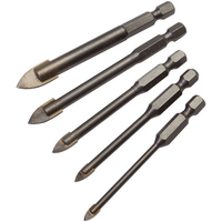 Heller Heller 249423 5 Piece Tile/Glass Drill Bit Set