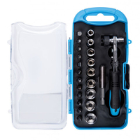 Machine Mart 23 Piece Offset Ratchet Bit and Socket Set