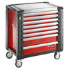 Machine Mart Xtra Facom JET.8M4 - 8 Drawer Tool Cabinet (Red)