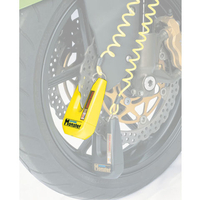 Machine Mart Xtra Oxford OF36M Monster Ultra Strong Disc Lock (Yellow)
