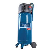 Machine Mart Xtra Scheppach HC51V Oil-Free Compressor 50L x 10 Bar (230V)