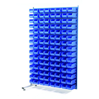 Machine Mart Xtra Topstore MSA1.5 Spacemaster TC Single Sided Bin Kit Adda 120 x TC2 Blue 011515C