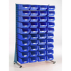 Machine Mart Xtra Topstore MSS1.5 Spacemaster TC Single Sided Bin Kit 40 x TC4 Blue 011518C